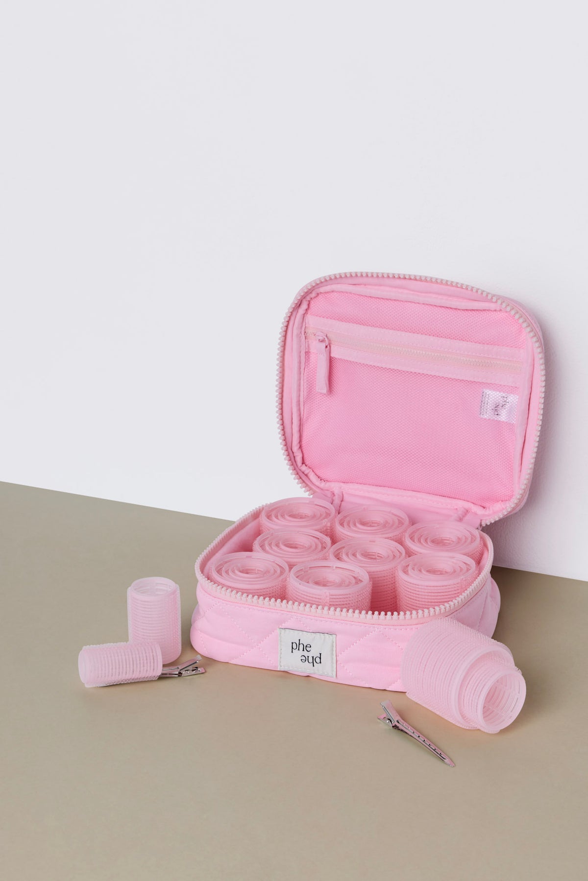 Hair Roller Set Bubblegum Pink