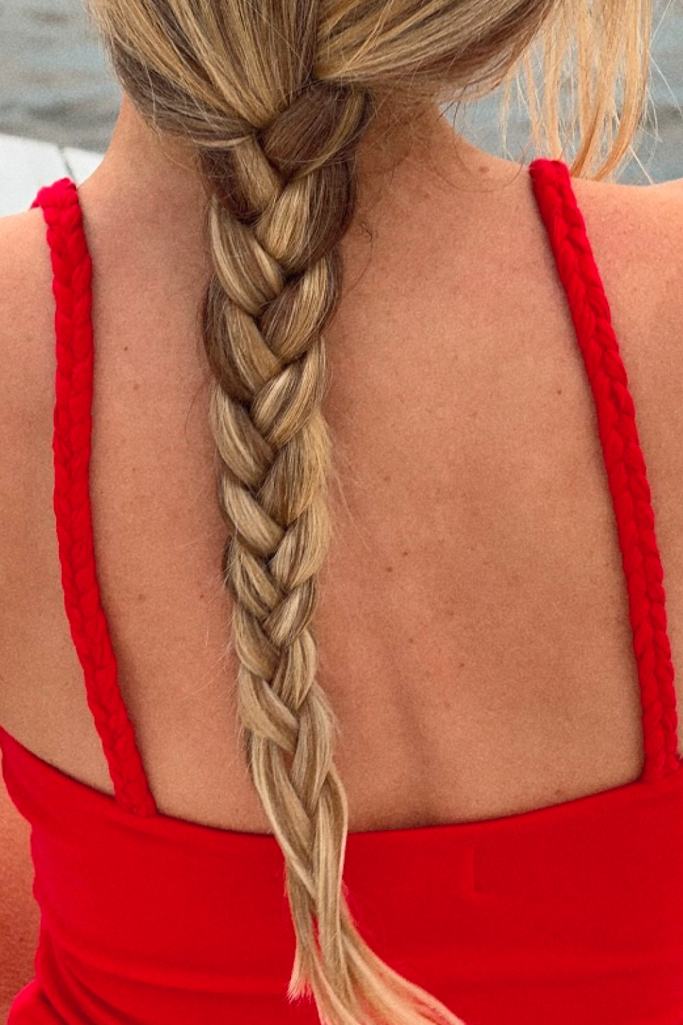 Braided Tank Cherry Popsicle