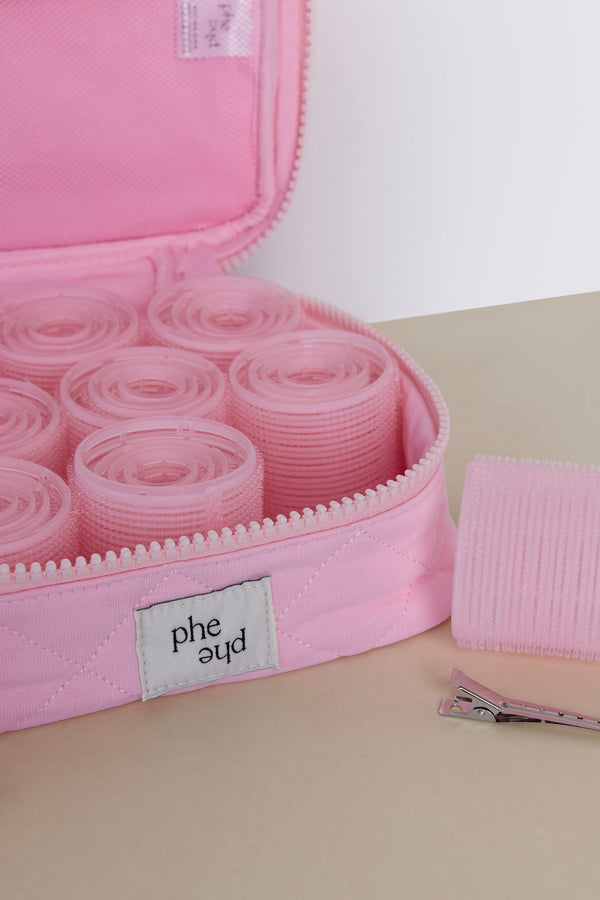 Hair Roller Set Bubblegum Pink