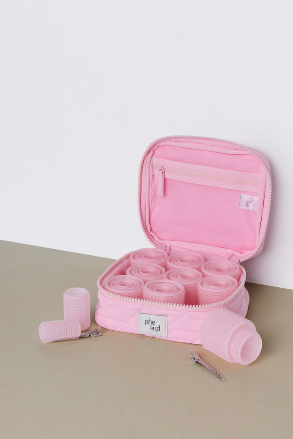 Hair Roller Set Bubblegum Pink
