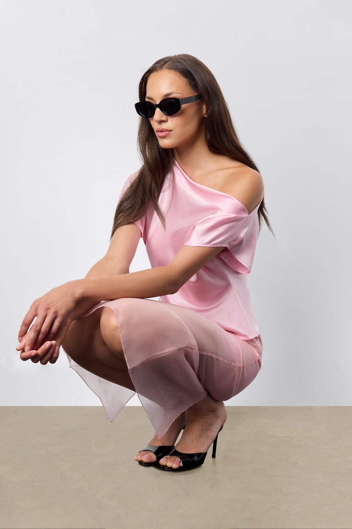 Asymmetrical Top Blush
