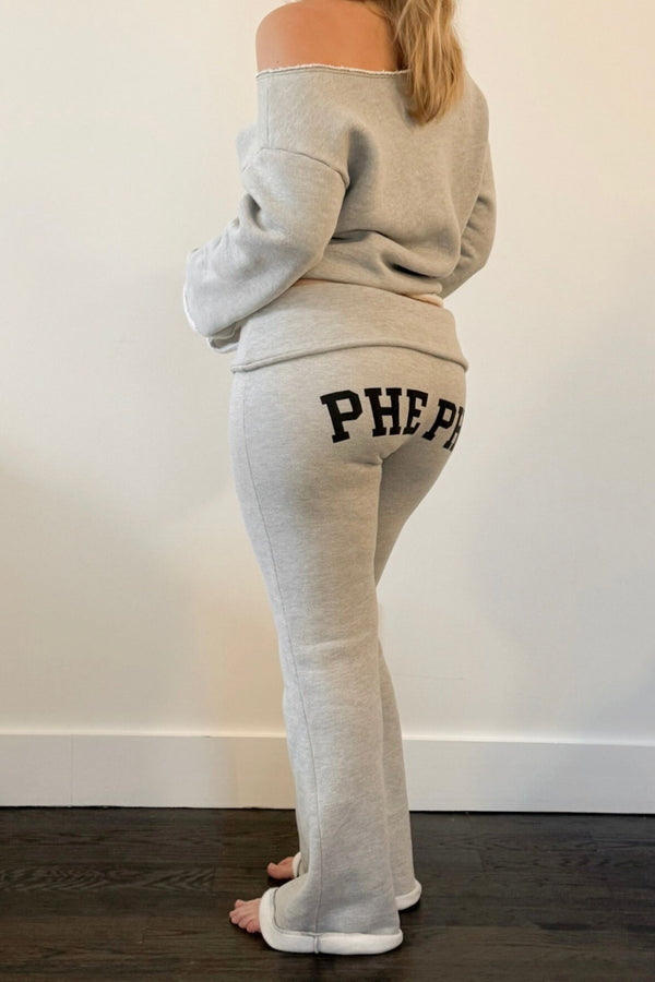 90's Icon Pant Light Heather Grey / Black