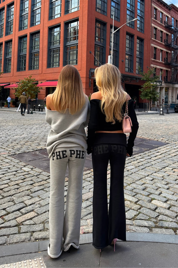 90's Icon Pant Light Heather Grey / Black