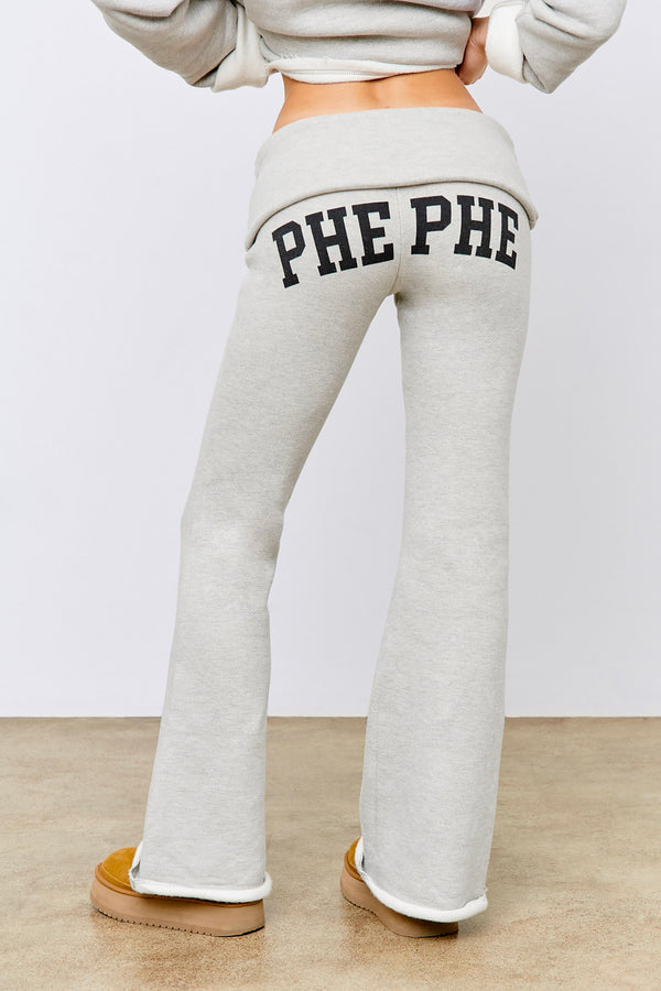 90's Icon Pant Light Heather Grey / Black