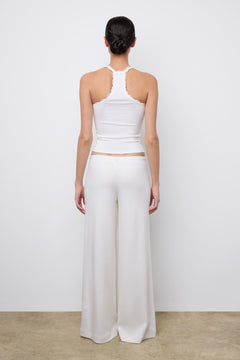 Lace Racer Bachelorette Tank Coconut / Hibiscus
