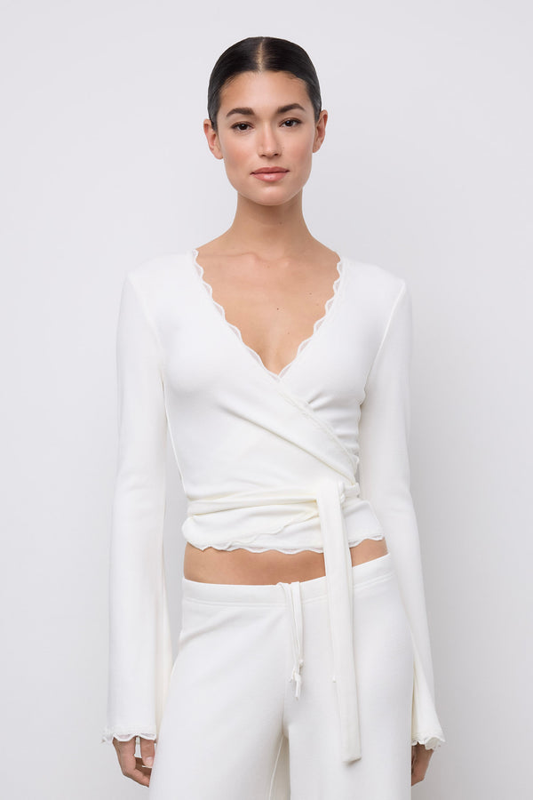 Wrap Top Coconut