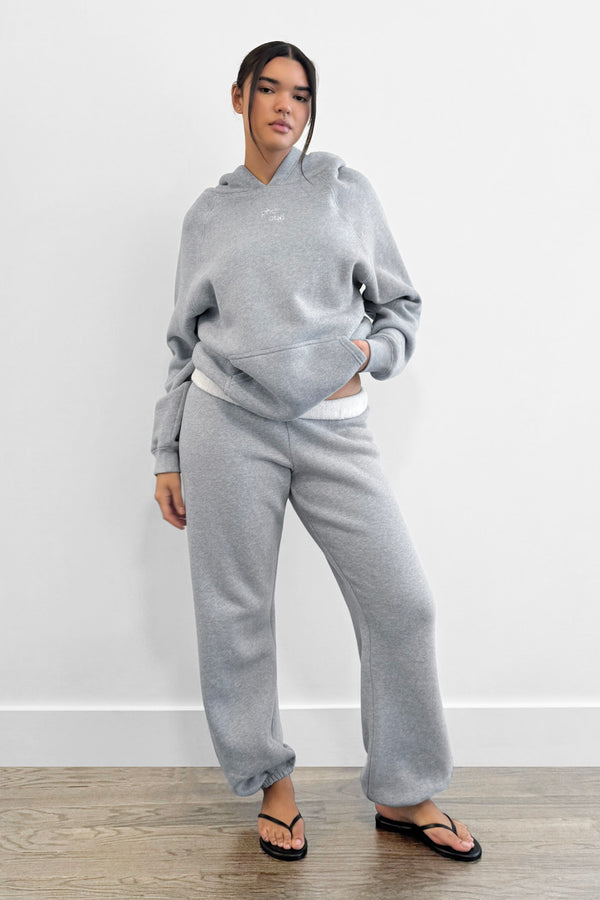 Jetset Hoodie Ash