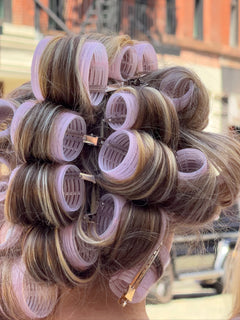 Hair Roller Set Bubblegum Pink