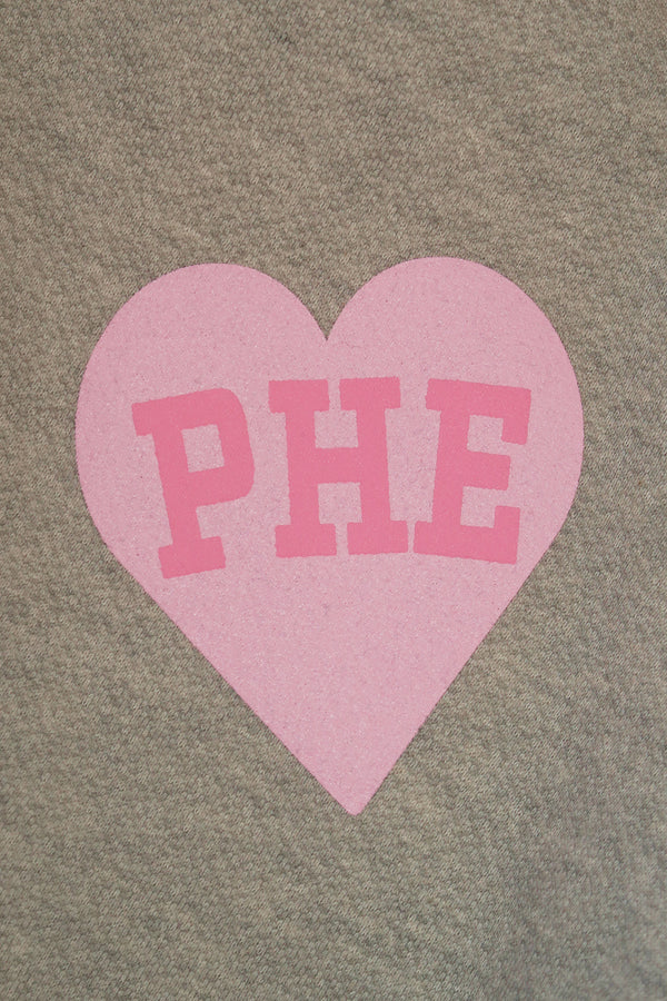 90's Icon Pant Light Heather Grey / Sweetheart Pink