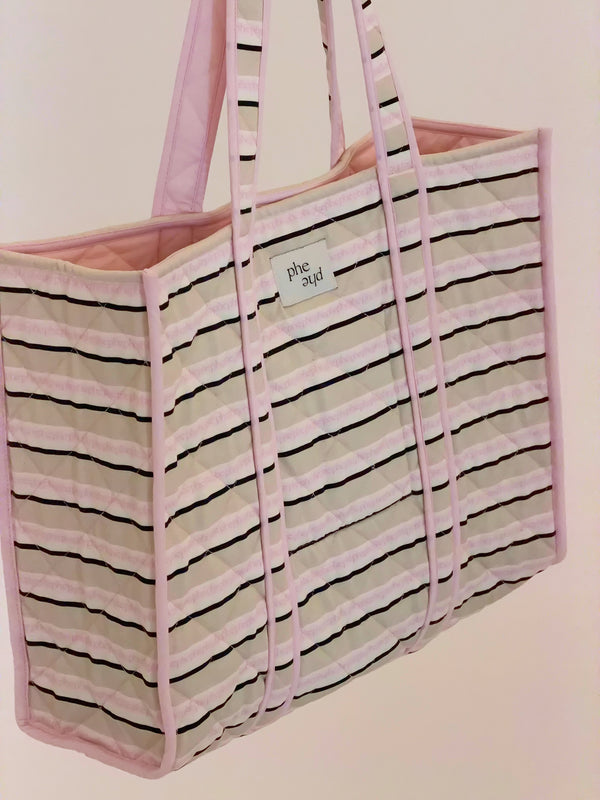 Everyday Tote Sweetheart Stripe