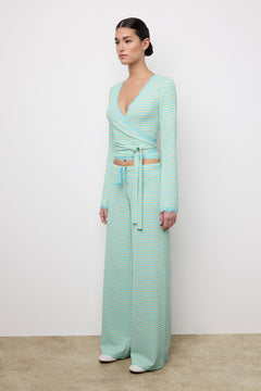 Villa Lounge Pant Sunrise Stripe