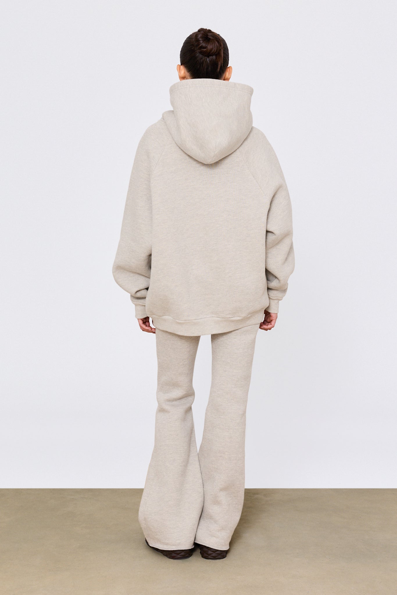 90's Icon Hoodie Light Heather Grey / Black – phe phe