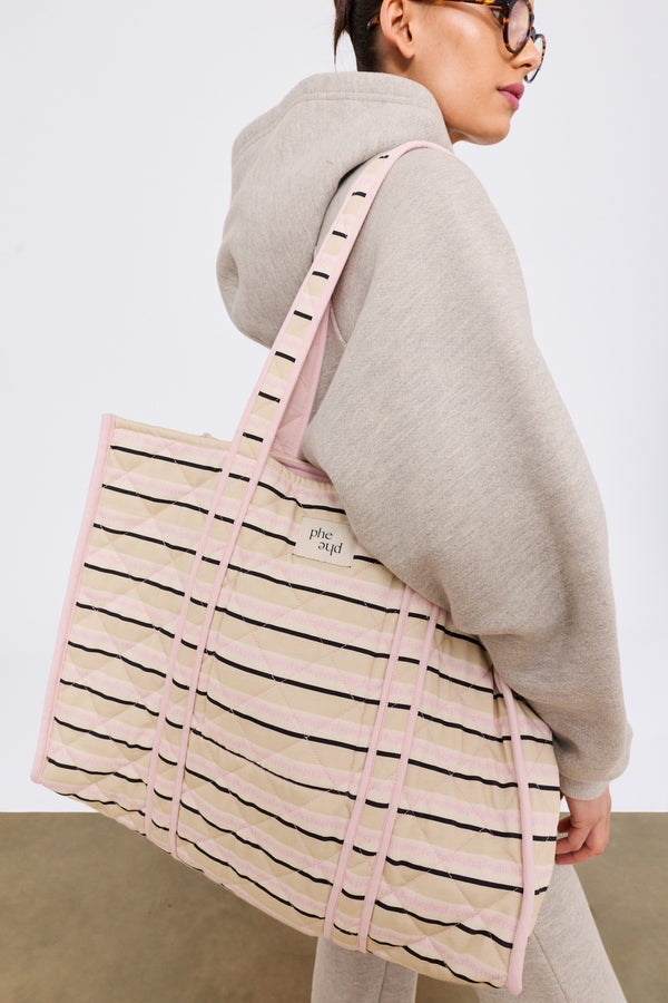 Everyday Tote Sweetheart Stripe
