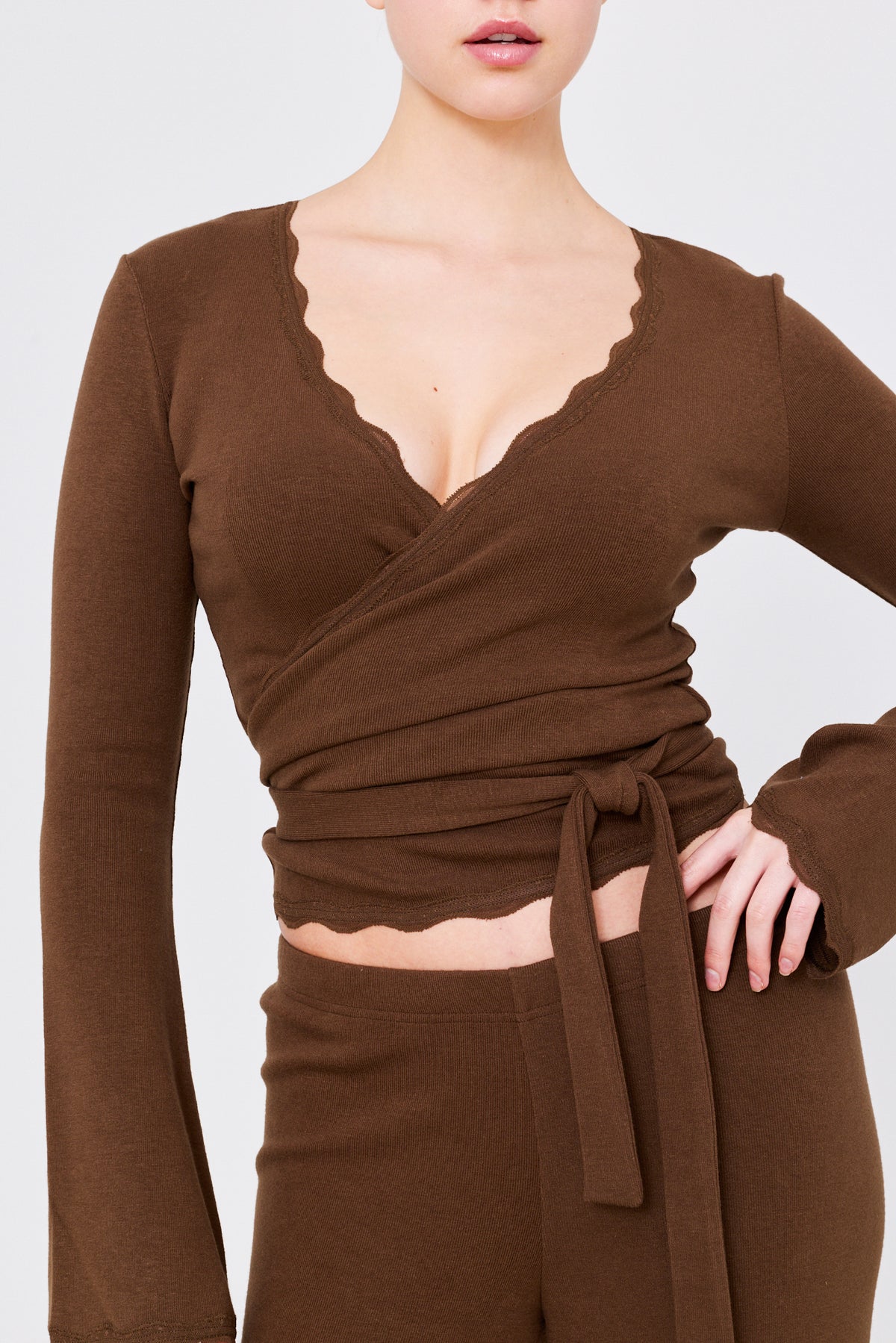 Wrap Top Chocolate