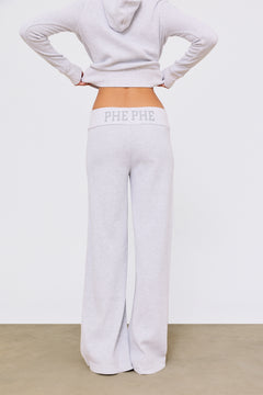 Waffle Pant Light Heather Grey