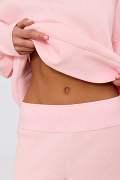Waffle Pant Sweetheart Pink