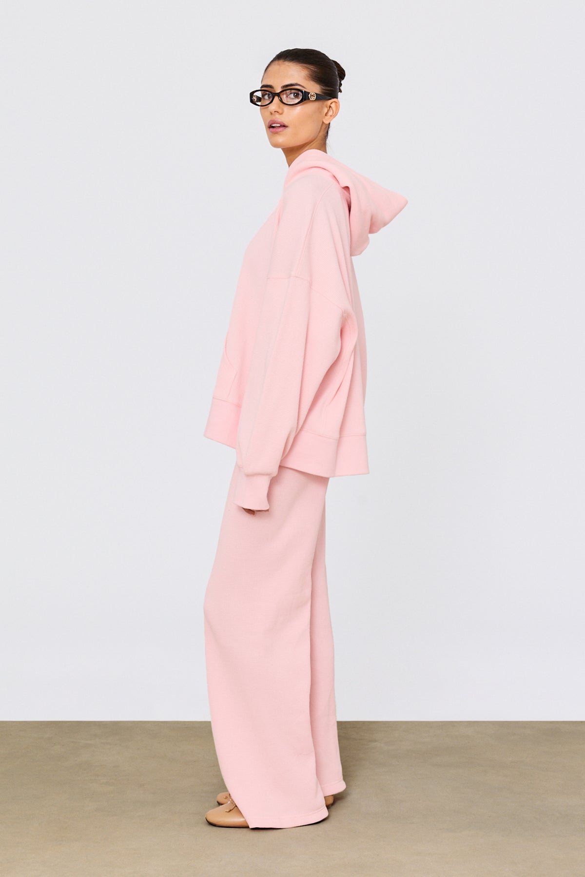 Waffle Pant Sweetheart Pink
