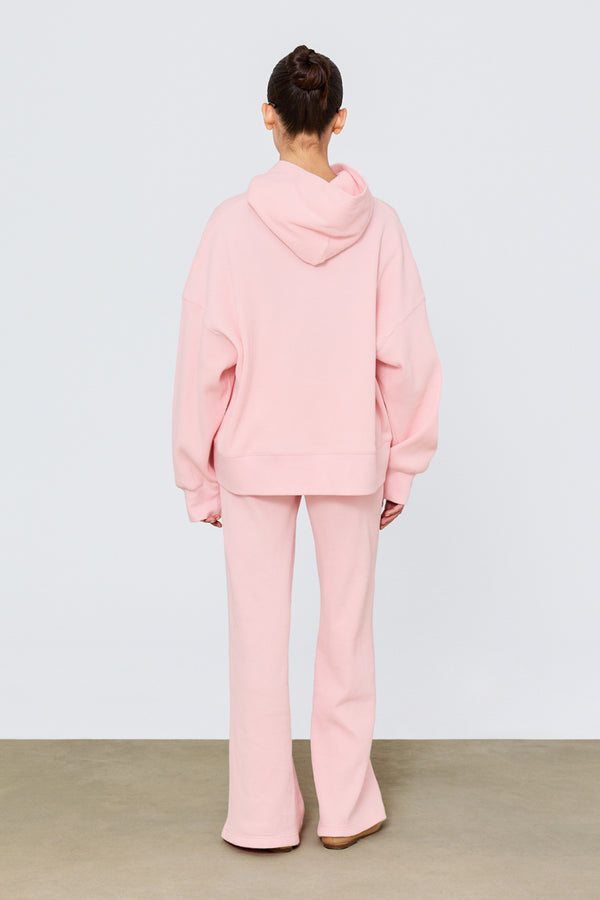 Waffle Pullover Sweetheart Pink