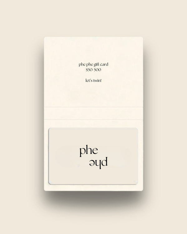 phe phe gift card