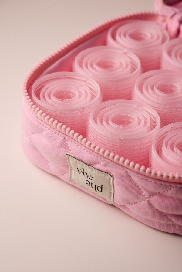 Hair Roller Set Bubblegum Pink