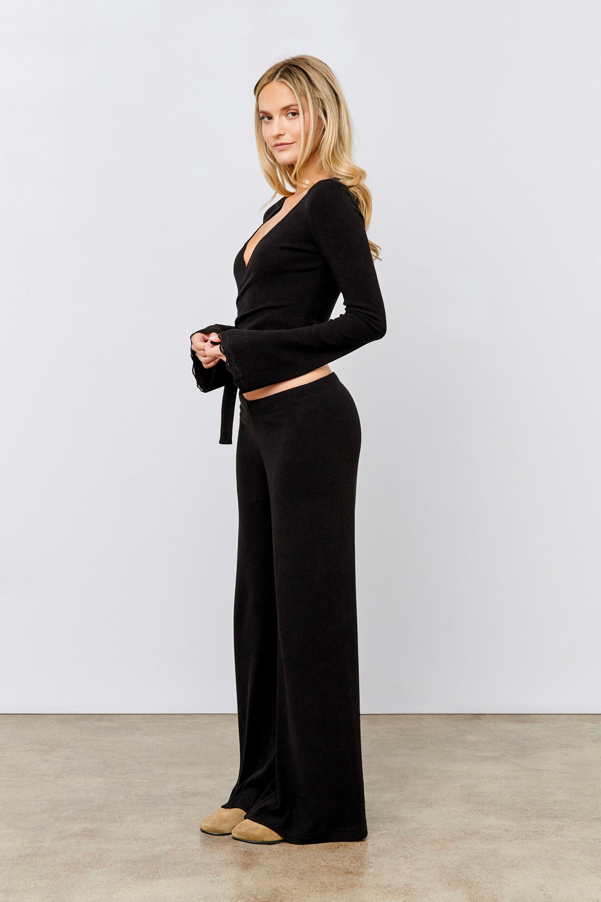 Wrap Top Black