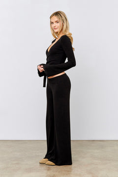 Wrap Top Black