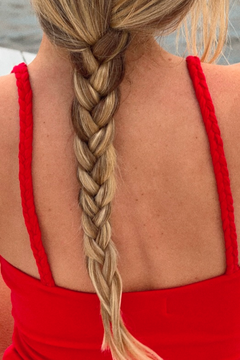 Braided Tank Cherry Popsicle