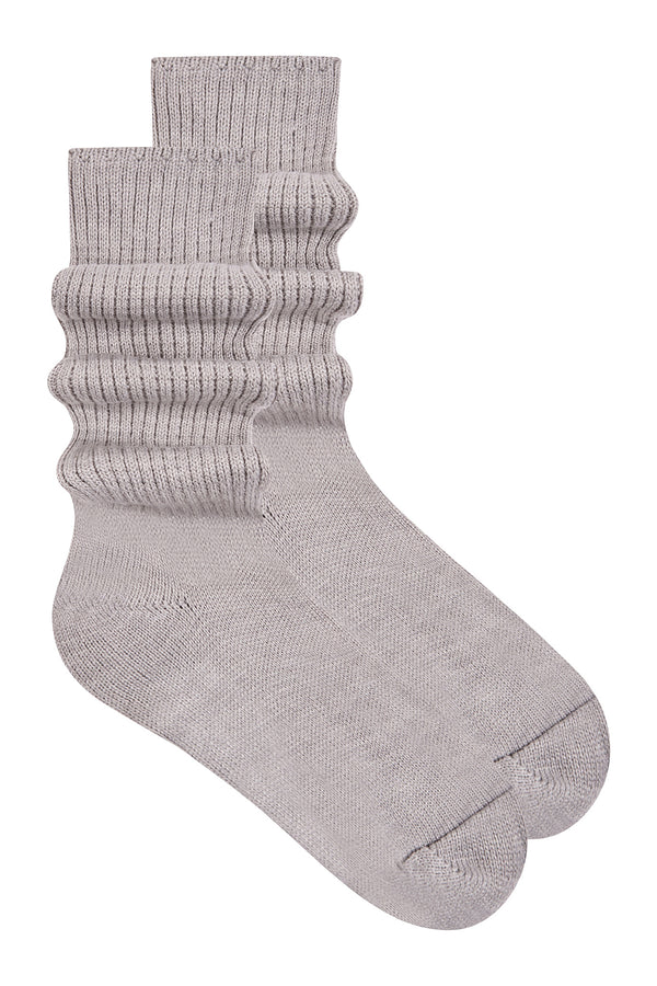 Scrunch Socks Heather Grey