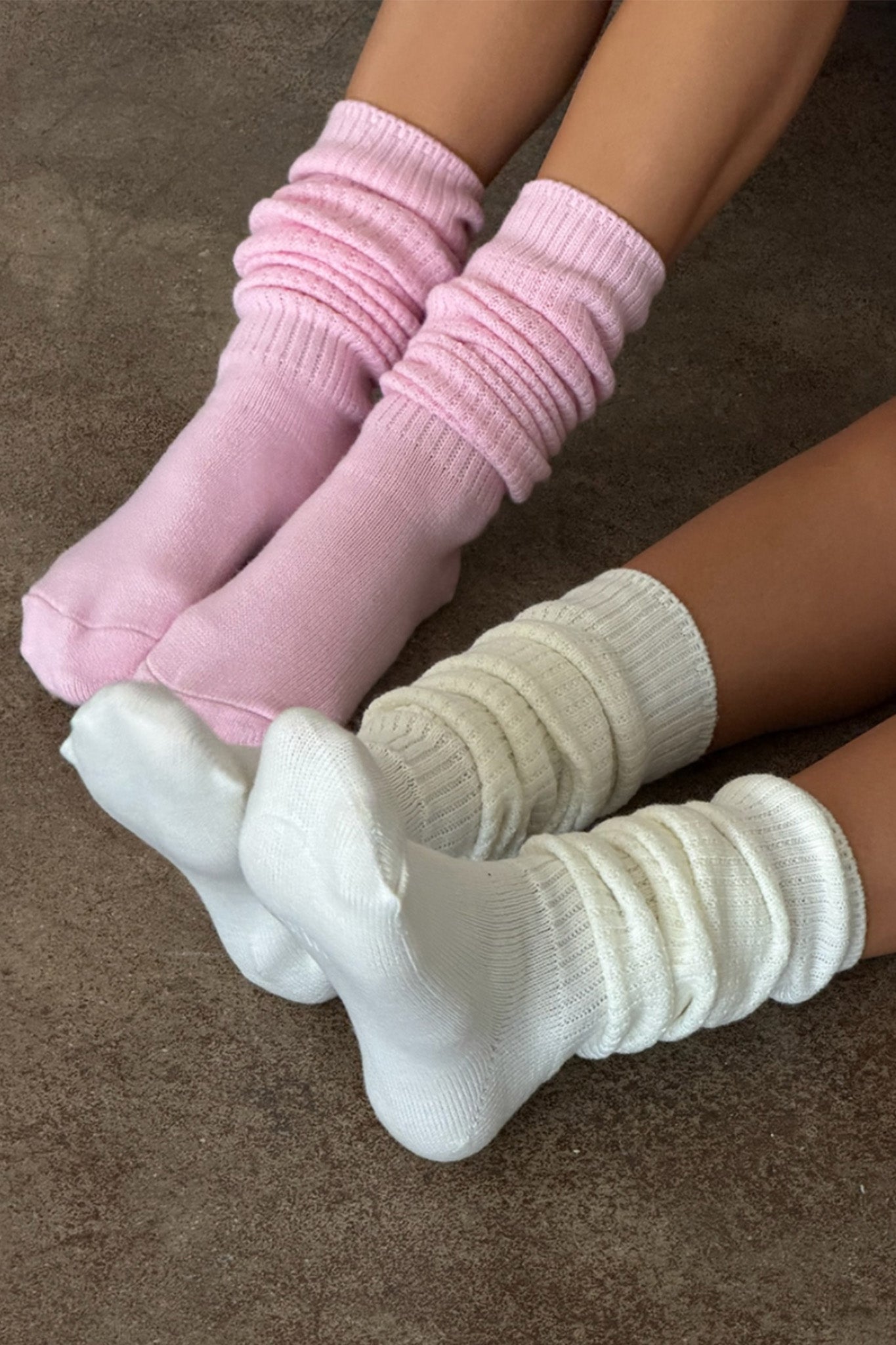 Scrunch Socks Vanilla