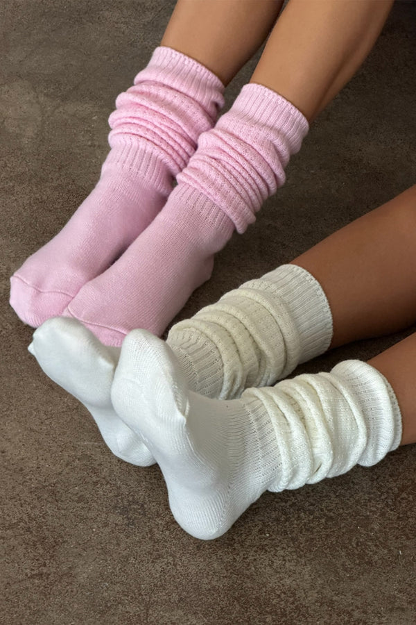 Scrunch Socks Vanilla