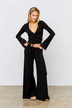 Wrap Top Black